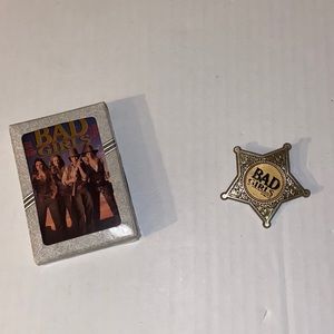 20th Century Studios Vintage 1994 Bad Girl’s Movie Promotional Button And Cards